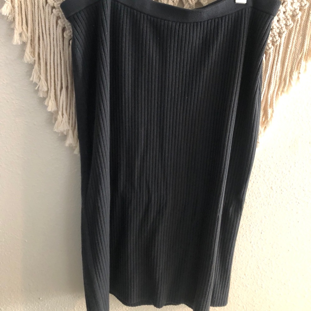 Soft Eileen Fisher Knit Midi Skirt